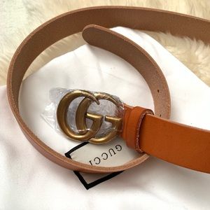 GG Leather Belt